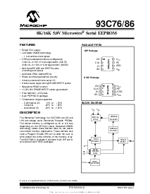 浏览型号93C86的Datasheet PDF文件第1页