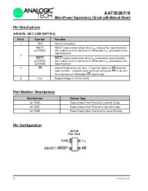 浏览型号AAT3526ICX-232-200-T1的Datasheet PDF文件第2页