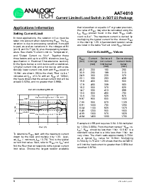 浏览型号AAT4608IGV-T1的Datasheet PDF文件第8页
