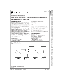 浏览型号ADC08832IWM的Datasheet PDF文件第1页