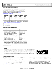 浏览型号ADSP-21366SCSQZENG的Datasheet PDF文件第16页
