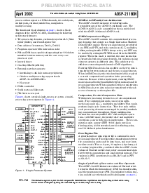 浏览型号ADSP-21160NCB-TBD的Datasheet PDF文件第3页
