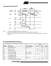 浏览型号AT27C4096-70PC的Datasheet PDF文件第6页