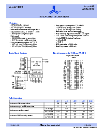 浏览型号AS7C4098-15JC的Datasheet PDF文件第1页