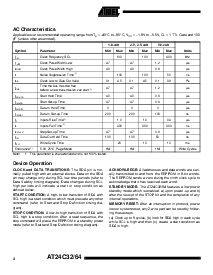 浏览型号AT24C64-10TC-2.5的Datasheet PDF文件第4页