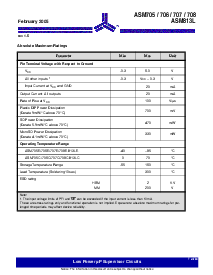浏览型号ASM707EPA的Datasheet PDF文件第7页