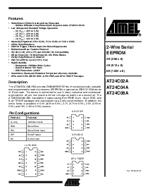 浏览型号AT24C01A-10MC-2.5的Datasheet PDF文件第1页