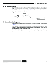 浏览型号AT89S4051-24SU的Datasheet PDF文件第5页