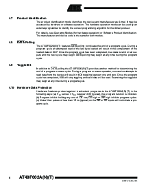 浏览型号AT49F002NT-70PC的Datasheet PDF文件第6页