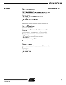 浏览型号AT89C51CC03U-RLTIM的Datasheet PDF文件第39页