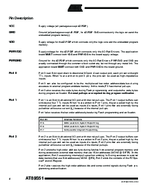 浏览型号AT89S51-24AC的Datasheet PDF文件第4页