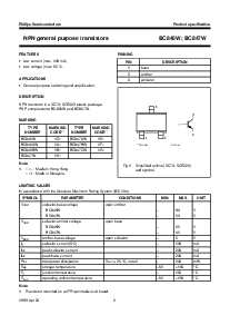 浏览型号BC847CW的Datasheet PDF文件第2页