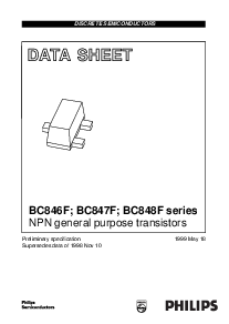 浏览型号BC847BF的Datasheet PDF文件第1页