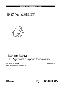 浏览型号BC859BW的Datasheet PDF文件第1页