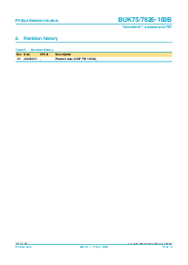 浏览型号BUK7526-100B的Datasheet PDF文件第13页