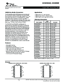 浏览型号CD4049UBDWR的Datasheet PDF文件第1页
