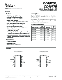 浏览型号CD4077BF的Datasheet PDF文件第1页