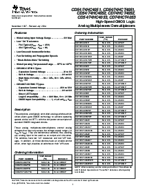浏览型号CD54HC4052F3A的Datasheet PDF文件第1页