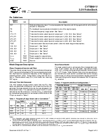 浏览型号CY7B991V-5JI的Datasheet PDF文件第2页
