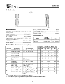 浏览型号CY7C1399-12VC的Datasheet PDF文件第2页
