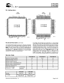 浏览型号CY7C4285-15ASC的Datasheet PDF文件第2页