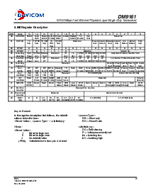 浏览型号DM9161E的Datasheet PDF文件第21页
