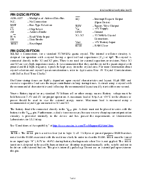 浏览型号DS12885T/TR的Datasheet PDF文件第3页