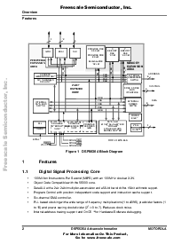 浏览型号DSP56364的Datasheet PDF文件第2页