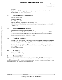 浏览型号DSP56364D的Datasheet PDF文件第3页