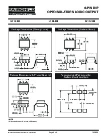 浏览型号H11L3M的Datasheet PDF文件第6页