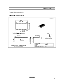 浏览型号HM628512BLFP-5的Datasheet PDF文件第15页