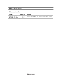 浏览型号HM62V16514LTTI-5SL的Datasheet PDF文件第4页