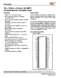 浏览型号IC42S16400-7TIG的Datasheet PDF文件第2页
