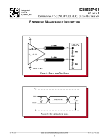 浏览型号ICS85357AG-01T的Datasheet PDF文件第5页