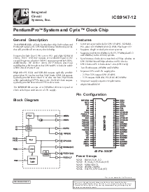 浏览型号ICS9147F-12的Datasheet PDF文件第1页