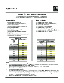 浏览型号ICS9179-12的Datasheet PDF文件第4页