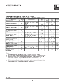 浏览型号ICS93V857yL-025T的Datasheet PDF文件第4页