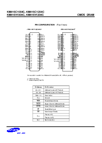 浏览型号KM416C1204C的Datasheet PDF文件第2页