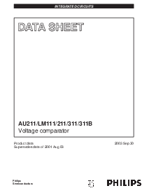 浏览型号LM111的Datasheet PDF文件第1页