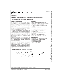 浏览型号LM2595T-5.0的Datasheet PDF文件第1页