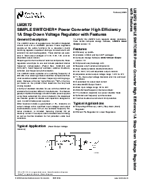 浏览型号LM2672M-ADJ的Datasheet PDF文件第1页