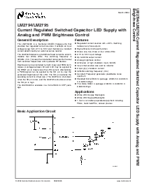 浏览型号LM2795TLX的Datasheet PDF文件第1页