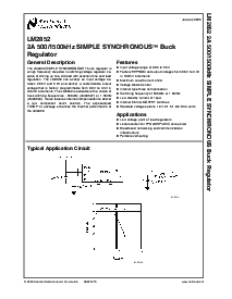浏览型号LM2852XMXA-1.2的Datasheet PDF文件第1页